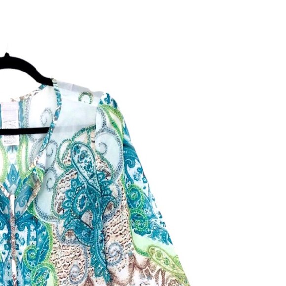 Chico's Paisley Tunic - Picture 6 of 8